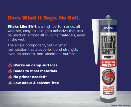 Bostik Sticks Like Sh*t Adhesive 290ml