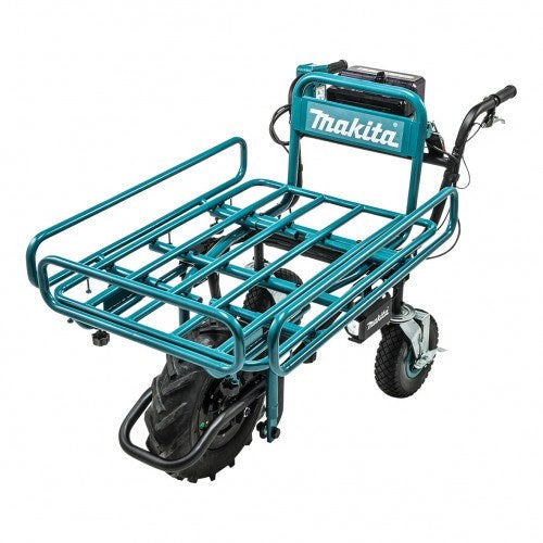 Makita 18V BRUSHLESS Wheelbarrow with pipe frame (199116-7) - Tool Only