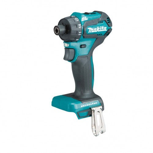 Makita 18V SUB-COMPACT BRUSHLESS 1/4" Hex Chuck Driver Drill - Tool Only