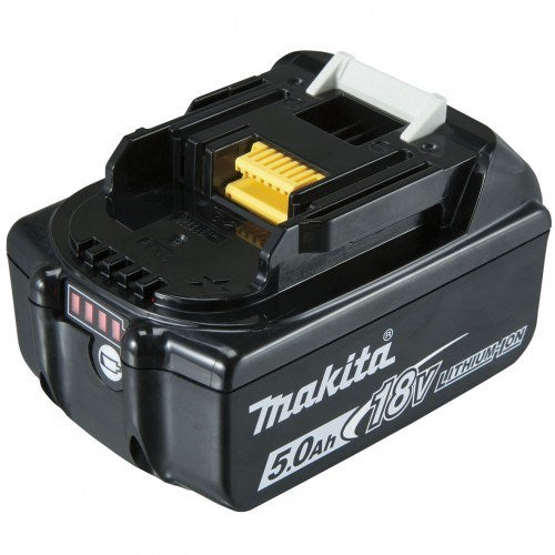 Makita 18Vx2 BRUSHLESS AWS 165mm Plunge Saw Kit - Includes 2 x 5.0Ah Batteries, Dual Port Rapid Charger & 2 x MakPac Case