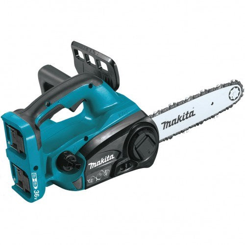 Makita 18Vx2 300mm Chainsaw Kit - Includes 2 x 5.0Ah Batteries & Dual Port Rapid Charger