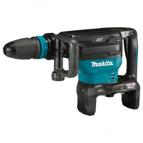 Makita 80V Max (40Vx2) BRUSHLESS SDS Max Demolition Hammer Kit - Includes 2 x 5.0Ah Battery, Dual Port Rapid Charger & Plastic Case