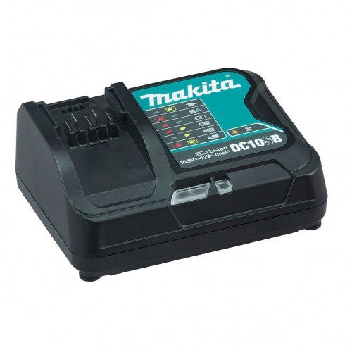 Makita 12V Max Hammer Driver Drill Kit - Includes 2 x 2.0Ah Batteries, Rapid Charger & Case