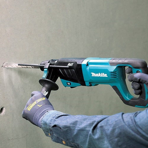 Makita 26mm SDS Plus Rotary Hammer, 800W, AVT, D-Handle