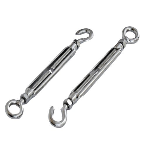 Stanless Steel Turnbuckle Hookeye/Buckle  M5 A4 316 - Toolup Australia