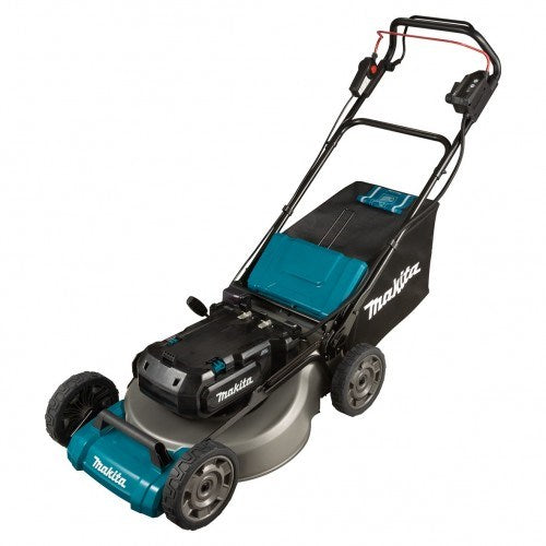 Makita Direct Connection BRUSHLESS Self-Propelled 534mm (21") Lawn Mower, Heavy Duty Steel Deck - Tool Only (Requires Portable Power Supply / Battery Backpack Adaptor)