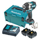 Makita 18V BRUSHLESS 1/2" Impact Wrench, 700Nm - Includes 2 x 5.0Ah Batteries, Rapid Charger & Makpac Case - Toolup Australia