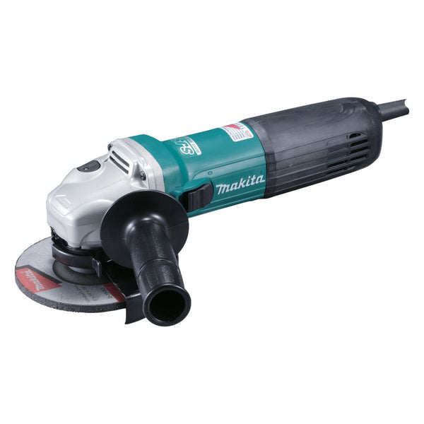 Makita 125mm (5") Angle Grinder, 1400W, Constant Speed Control, soft start, current limiter, anti-restart, variable speed, SJSII - Toolup Australia