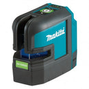 Makita 12V Max GREEN 4 Point Cross Line Laser (Lines - 1 Vertical, 1 Horizontal) - Tool Only - Toolup Australia