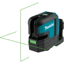 Makita 12V Max GREEN Cross Line Laser (Lines - 1 Vertical, 1 Horizontal) - Tool Only - Toolup Australia
