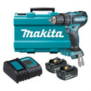 Makita 18V BRUSHLESS Hammer Driver Drill Kit - Includes 2x 3.0Ah Batteries, Charger & Carry Case - Toolup Australia
