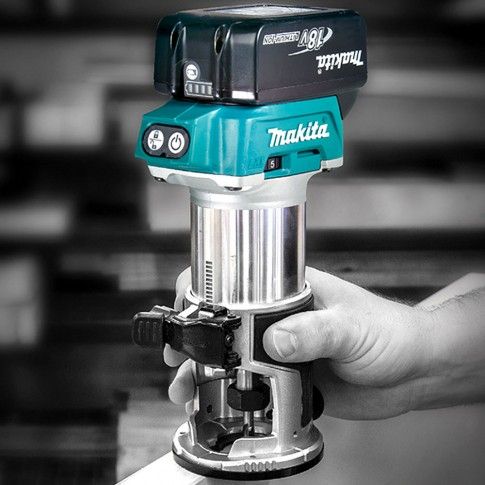 Makita 18V BRUSHLESS Laminate Trimmer - Tool Only - Toolup Australia