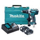 Makita 18V Heavy Duty Driver Drill Kit - Includes 2 x 3.0Ah Batteries, Rapid Charger & Carry Case - Toolup Australia