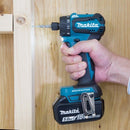 Makita 18V SUB-COMPACT BRUSHLESS 1/4" Hex Chuck Driver Drill - Tool Only - Toolup Australia