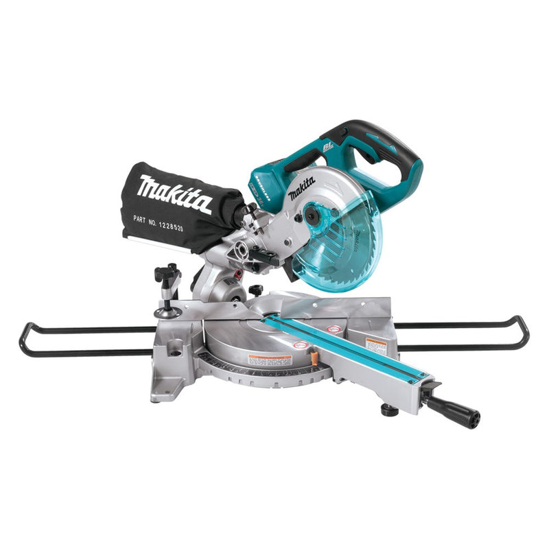 Makita 18Vx2 BRUSHLESS 190mm (7-1/2") Slide Compound Saw - Tool Only - Toolup Australia