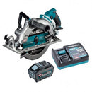 Makita 40V Max BRUSHLESS 260mm (10-1/4")  Rear Handle Saw Kit - Includes 5.0Ah Battery & Single Port Rapid Charger - Toolup Australia