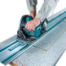 Makita 40V Max BRUSHLESS AWS 165mm (6-1/2") Plunge Cut Circular Saw - Includes 2x 4.0Ah Batteries & Rapid Charger, 2x Makpac Case & 1400m Guide Rail *AWS Receiver included - Toolup Australia