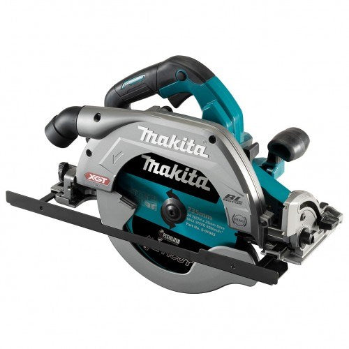 Makita 40V Max BRUSHLESS AWS* 235mm (9-1/4") Circular Saw, Guide Rail Compatible Saw Base, Includes Case - Tool Only *AWS Receiver sold separately (198901-5) - Toolup Australia