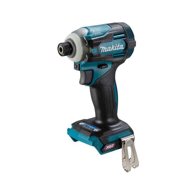 Makita 40V MAX BRUSHLESS Impact Driver, 4 stages + T-modes + Wood mode & Bolt modes  - Tool Only - Toolup Australia