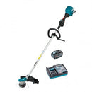 Makita 40V Max BRUSHLESS Loop Handle Brushcutter Kit - Includes 5.0Ah Battery & Single Port Rapid Charger - Toolup Australia