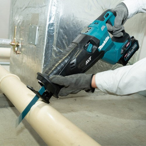 Makita 40V Max BRUSHLESS Orbital Recipro Saw - Includes 2 x 4.0Ah Batteries, Single Port Rapid Charger & Carry Case - Toolup Australia