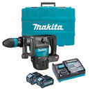 Makita 40V Max BRUSHLESS SDS Max Demolition Hammer Kit - Includes 2 x 4.0Ah Battery, Single Port Rapid Charger & Plastic Case - Toolup Australia
