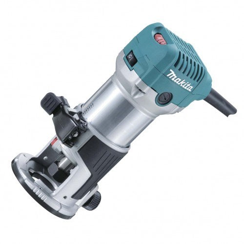 Makita 6.35mm (1/4") Router, 710W, Carry case - Toolup Australia