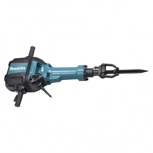 Makita Electric Breaker, 28.6mm Hex Shank, 2,000W, 31.3kg, with AVT Advanced - Toolup Australia