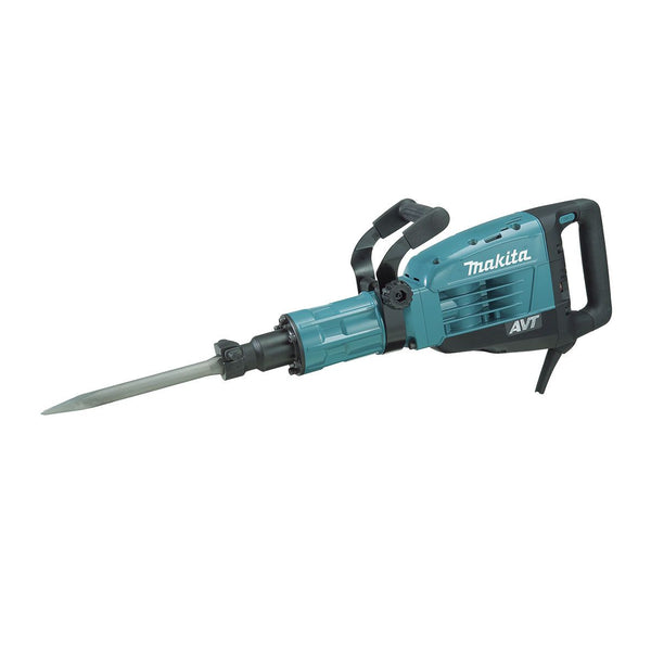 Makita Electric Breaker, 30mm Hex Shank, 1,510W, 17kg, with AVT - Toolup Australia