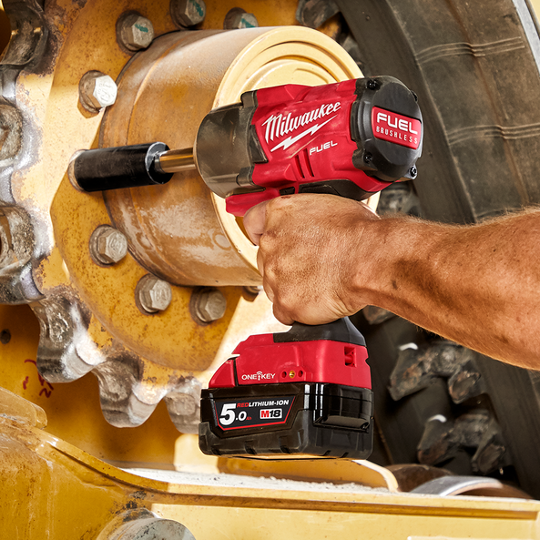 Milwaukee M18 FUEL ONE-KEY 1/2" Extended Anvil High Torque Impact Wrench with Friction Ring (Tool Only) - Toolup Australia