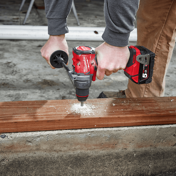 Milwaukee M18FPD30 M18 18V Li-ion Cordless Brushless FUEL GEN 4 13mm Hammer Drill Driver - Tool Only - Toolup Australia