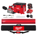 Milwaukee M18 FUEL 165mm Track Saw Kit (2x 6.0Ah, Guide Rail, Clamps, Joiners, Bag, XL Packout Tool Box - Toolup Australia