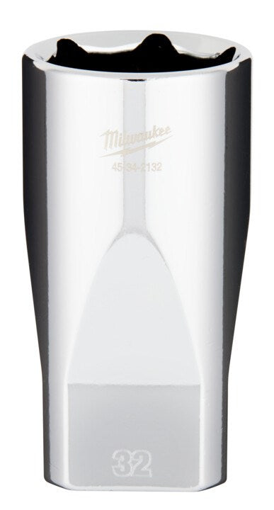 Milwaukee 1/2" Drive Socket  Metric Deep 32mm - Toolup Australia