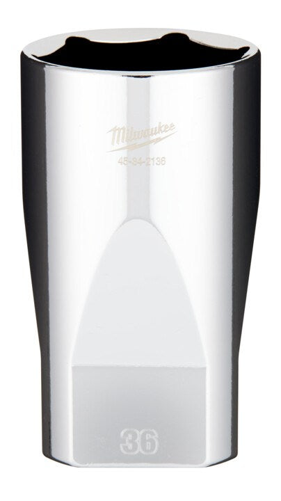 Milwaukee 1/2" Drive Socket  Metric Deep 36mm - Toolup Australia