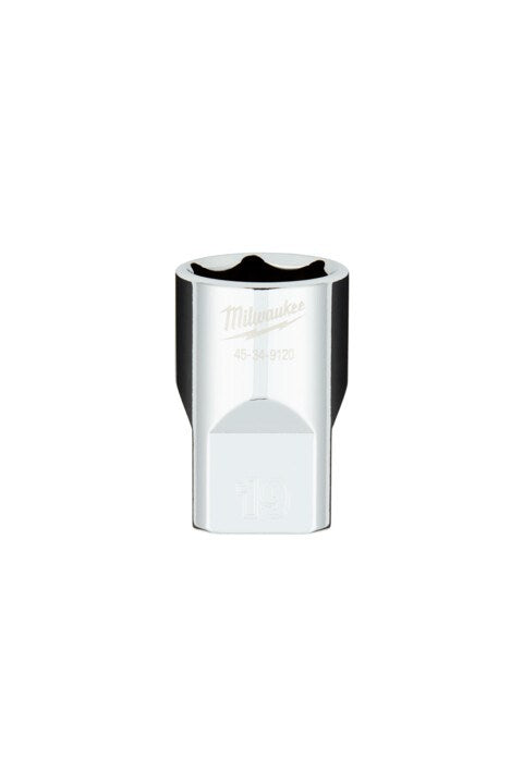 Milwaukee 1/2" Drive Socket  Metric Standard 19mm - Toolup Australia