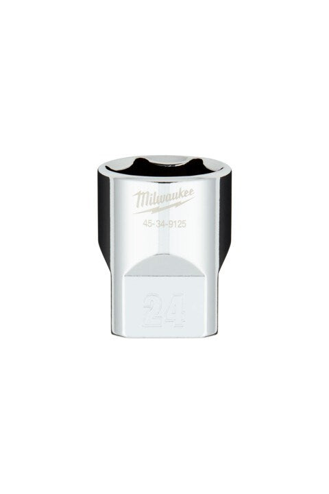 Milwaukee 1/2" Drive Socket  Metric Standard 24mm - Toolup Australia