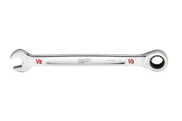 Milwaukee 1/2 SAE Ratcheting Combo Wrench - Toolup Australia