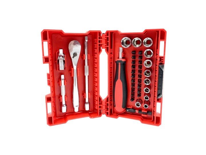Milwaukee 1/4'' Drive 38pc Metric Socket & Bit Set - Toolup Australia