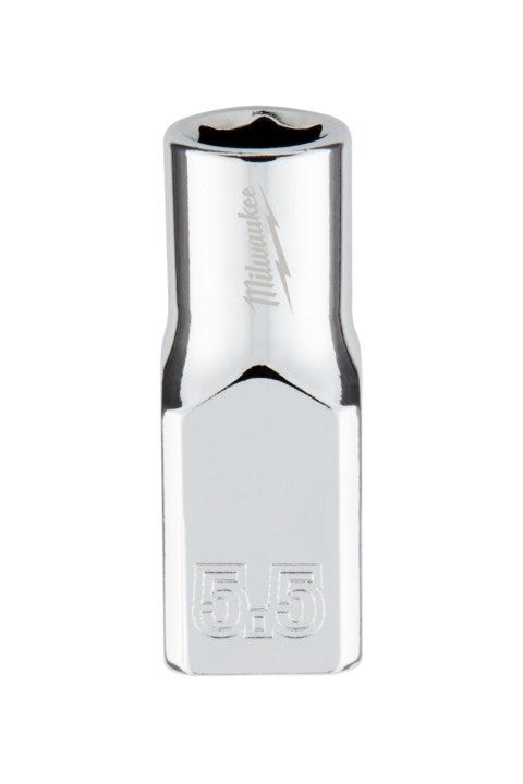 Milwaukee 1/4" Drive Socket Metric Standard 5.5mm - Toolup Australia