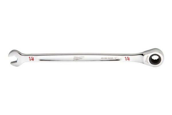 Milwaukee 1/4 SAE Ratcheting Combo Wrench - Toolup Australia