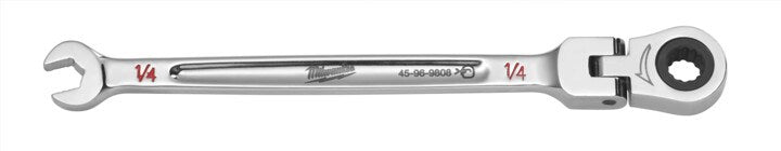 Milwaukee 1/4in. Flex Head Combination Wrench - Toolup Australia