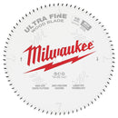 Milwaukee 10" 254mm 80T ULTRA FINE Blade - Toolup Australia