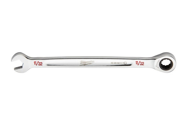 Milwaukee 11/32 SAE Ratcheting Combo Wrench - Toolup Australia