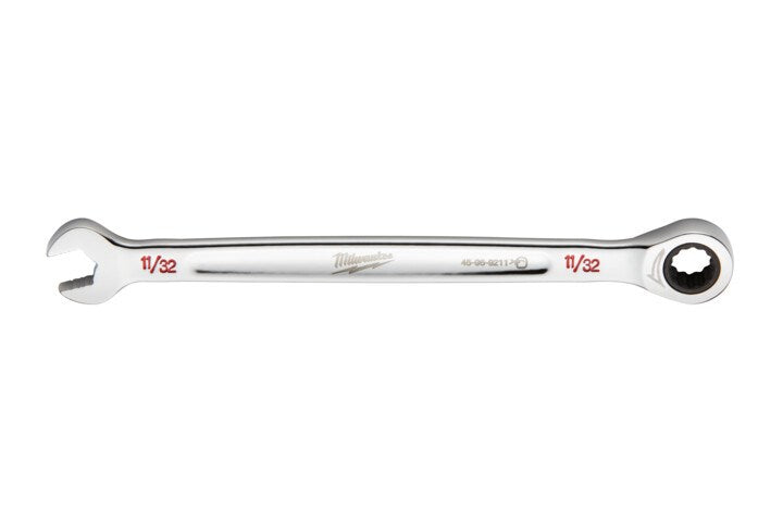 Milwaukee 11/32 SAE Ratcheting Combo Wrench - Toolup Australia