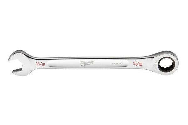 Milwaukee 15/16 SAE Ratcheting Combo Wrench - Toolup Australia