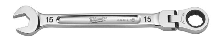 Milwaukee 15mm Flex Head Combination Wrench - Toolup Australia