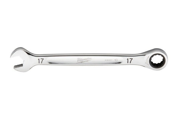 Milwaukee 17mm Ratcheting Combo Wrench - Toolup Australia