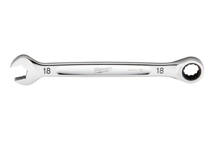 Milwaukee 18mm Ratcheting Combo Wrench - Toolup Australia
