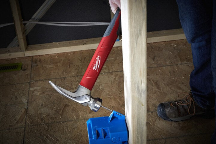 Milwaukee 19oz Smooth Face Poly Handle Hammer - Toolup Australia