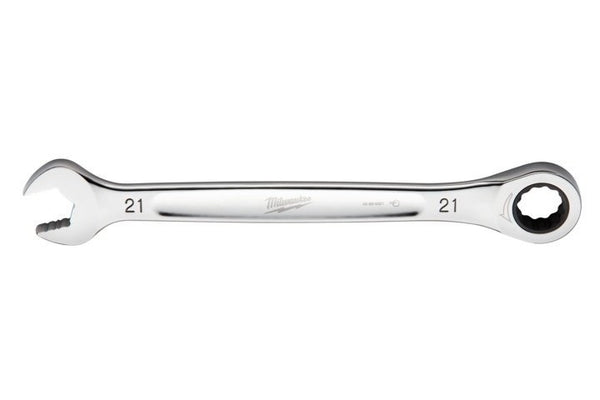 Milwaukee 21mm Ratcheting Combo Wrench - Toolup Australia